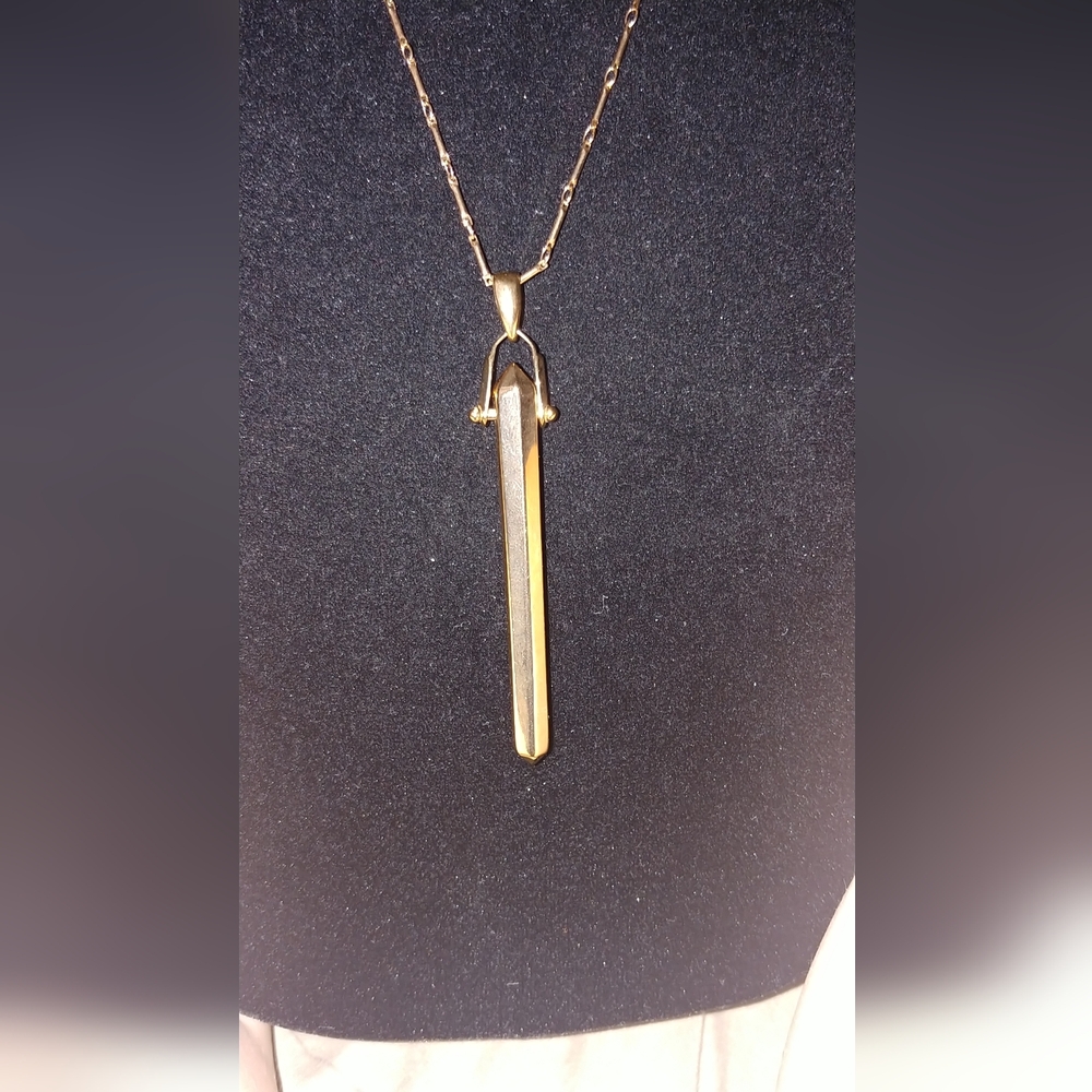 Stella & Dot Rose Gold Rebel Necklace